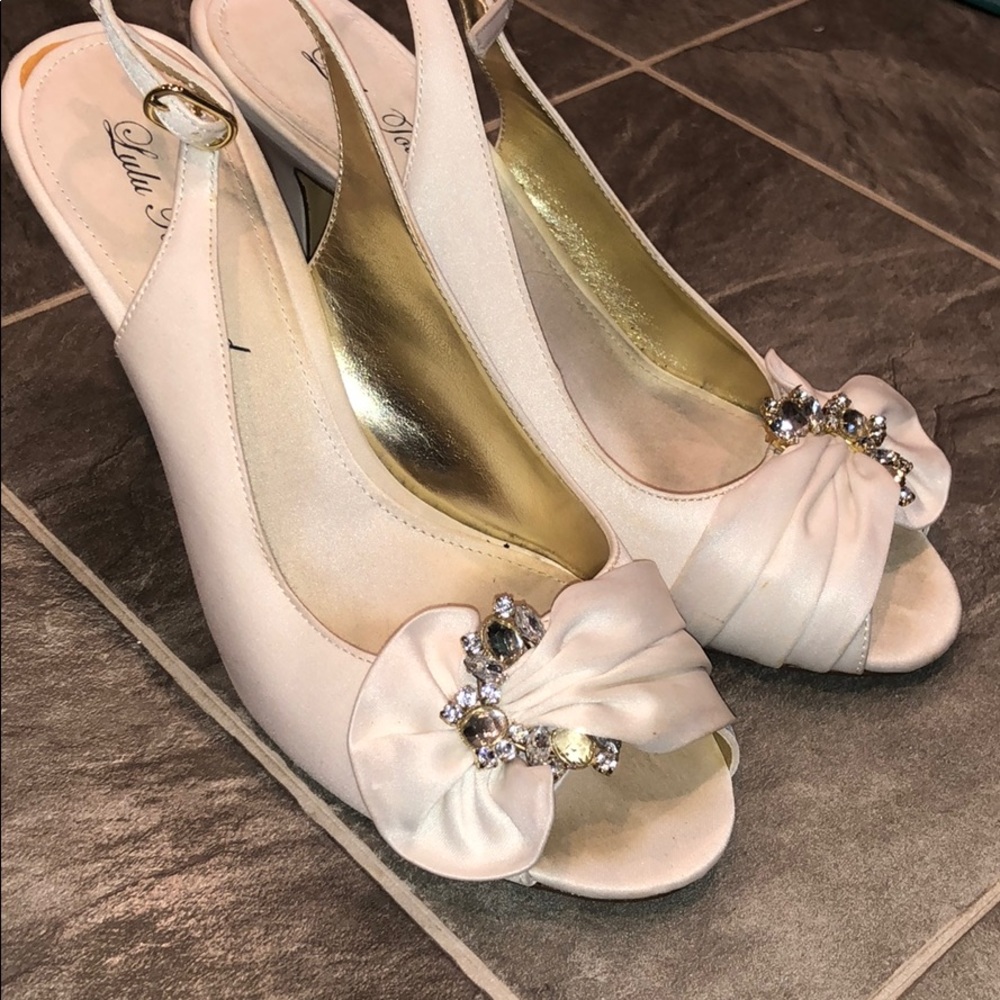 LULU TOWNSEND OPEN TOE PUMP